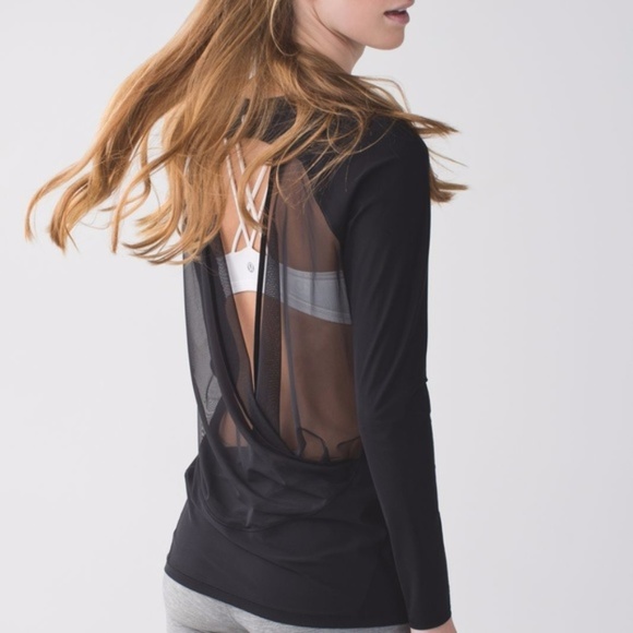 lululemon athletica Tops - Lululemon If You're Lucky Tank Long Sleeve